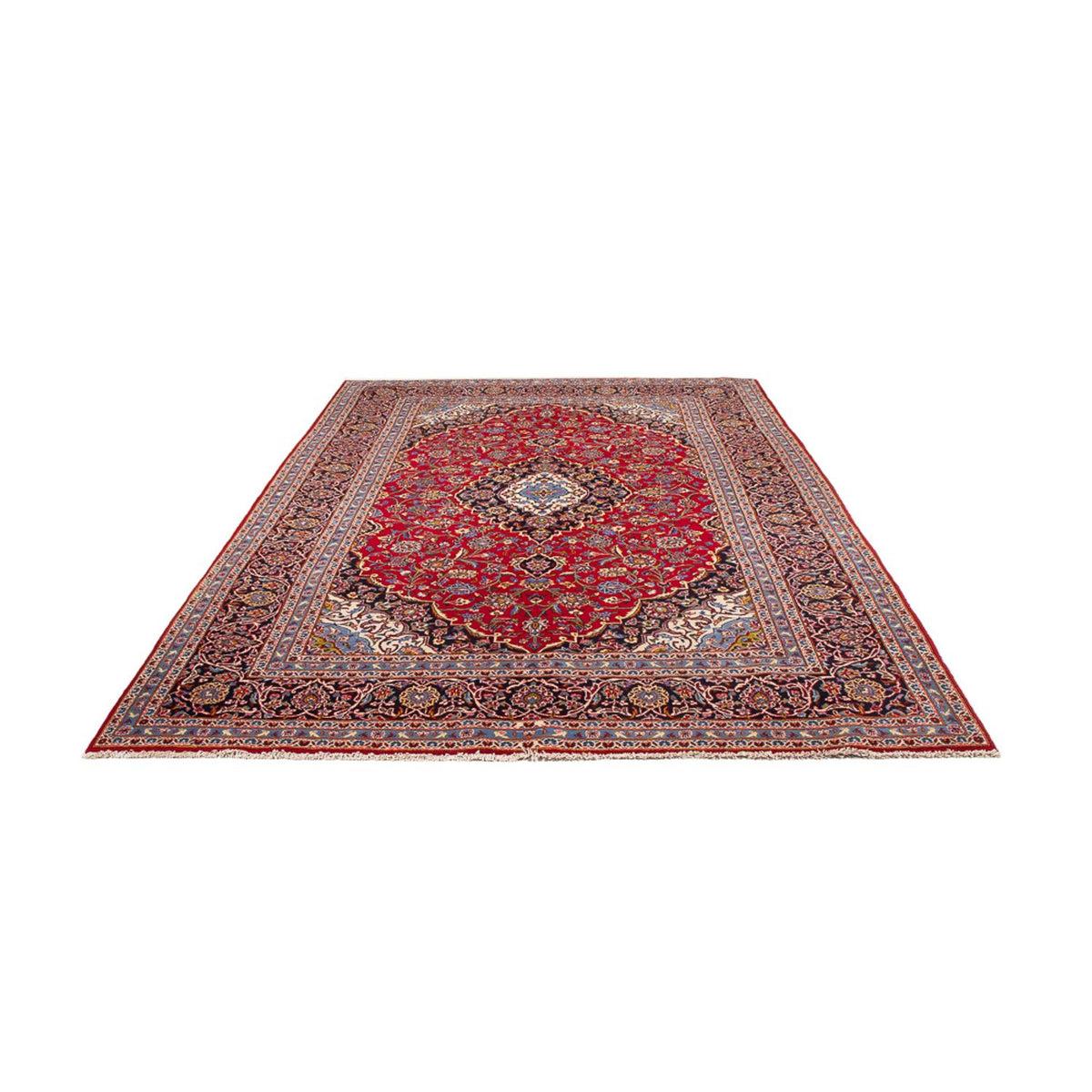Tapis persan - Keshan - 306 x 200 cm - rouge