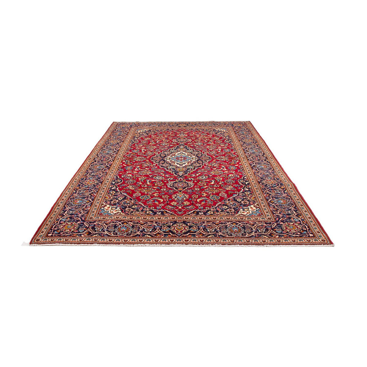 Tapis persan - Keshan - 302 x 203 cm - rouge