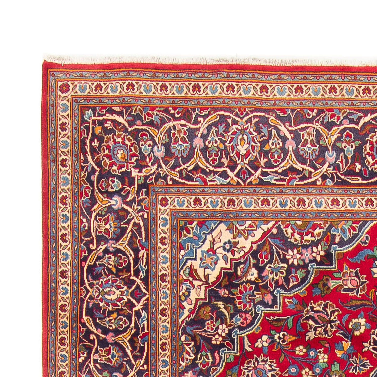 Tapis persan - Keshan - 307 x 200 cm - rouge