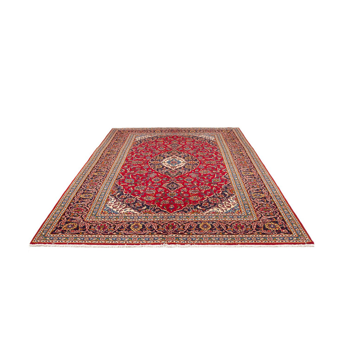 Tapis persan - Keshan - 302 x 205 cm - rouge
