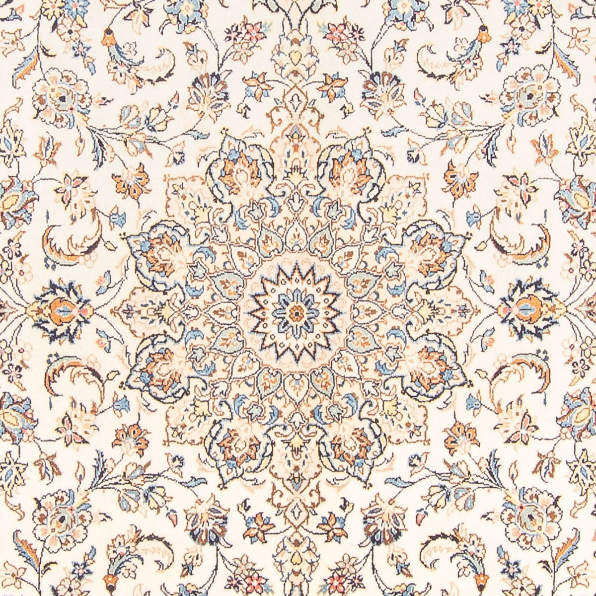 Tapis persan - Keshan - 314 x 198 cm - crème