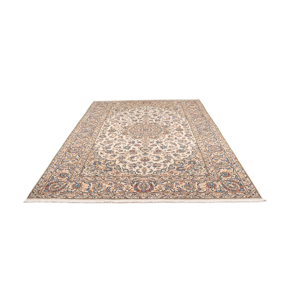 Tapis persan - Keshan - 314 x 198 cm - crème