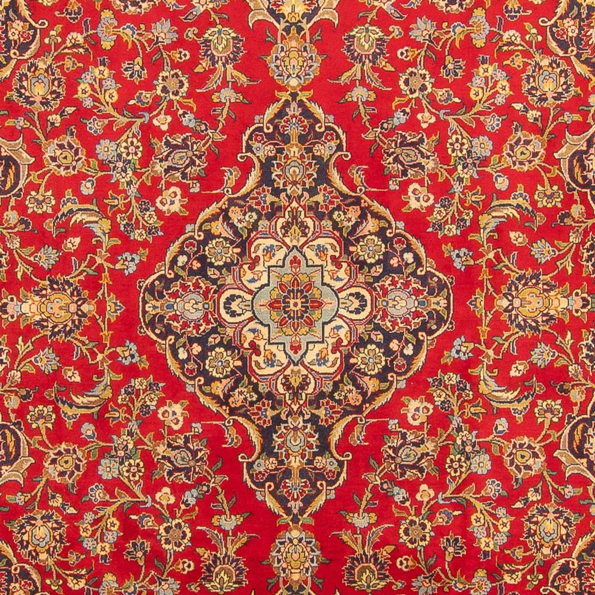 Tapis persan - Keshan - 307 x 204 cm - rouge