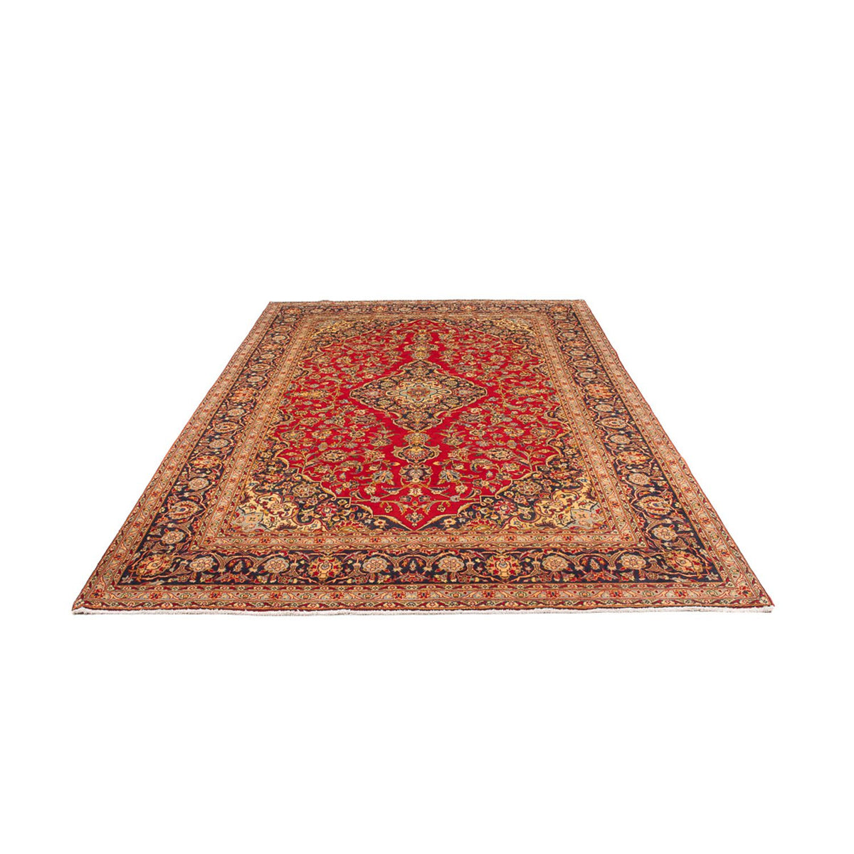Tapis persan - Keshan - 307 x 204 cm - rouge