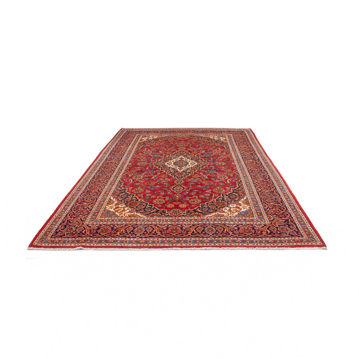 Tapis persan - Keshan - 309 x 212 cm - rouge