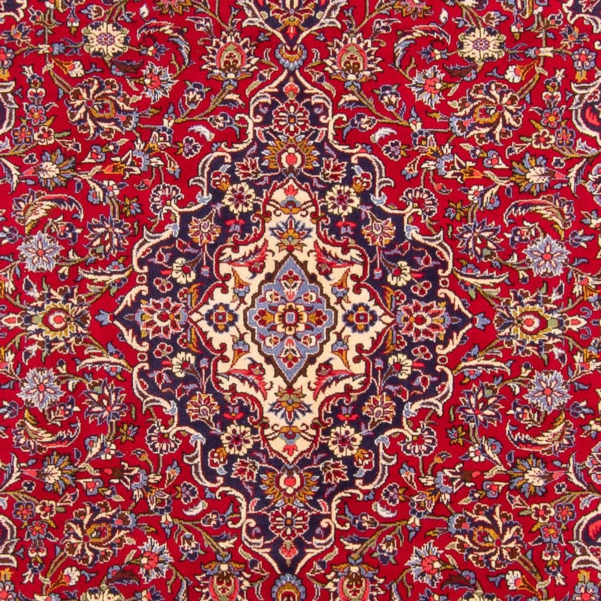 Tapis persan - Keshan - 308 x 215 cm - rouge