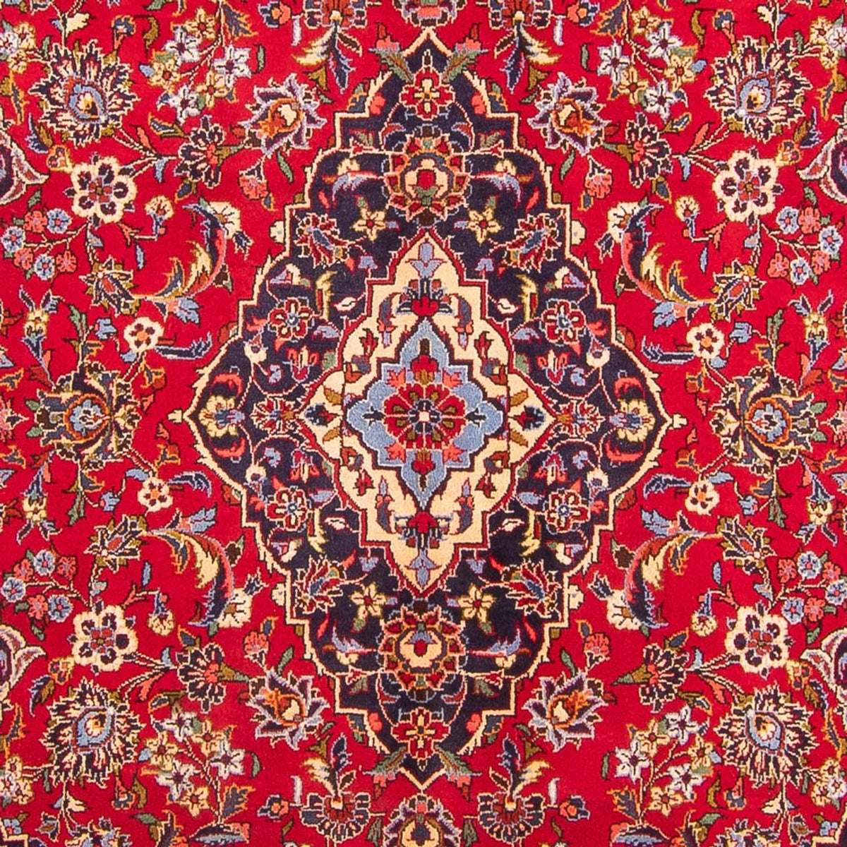 Tapis persan - Keshan - 330 x 202 cm - rouge