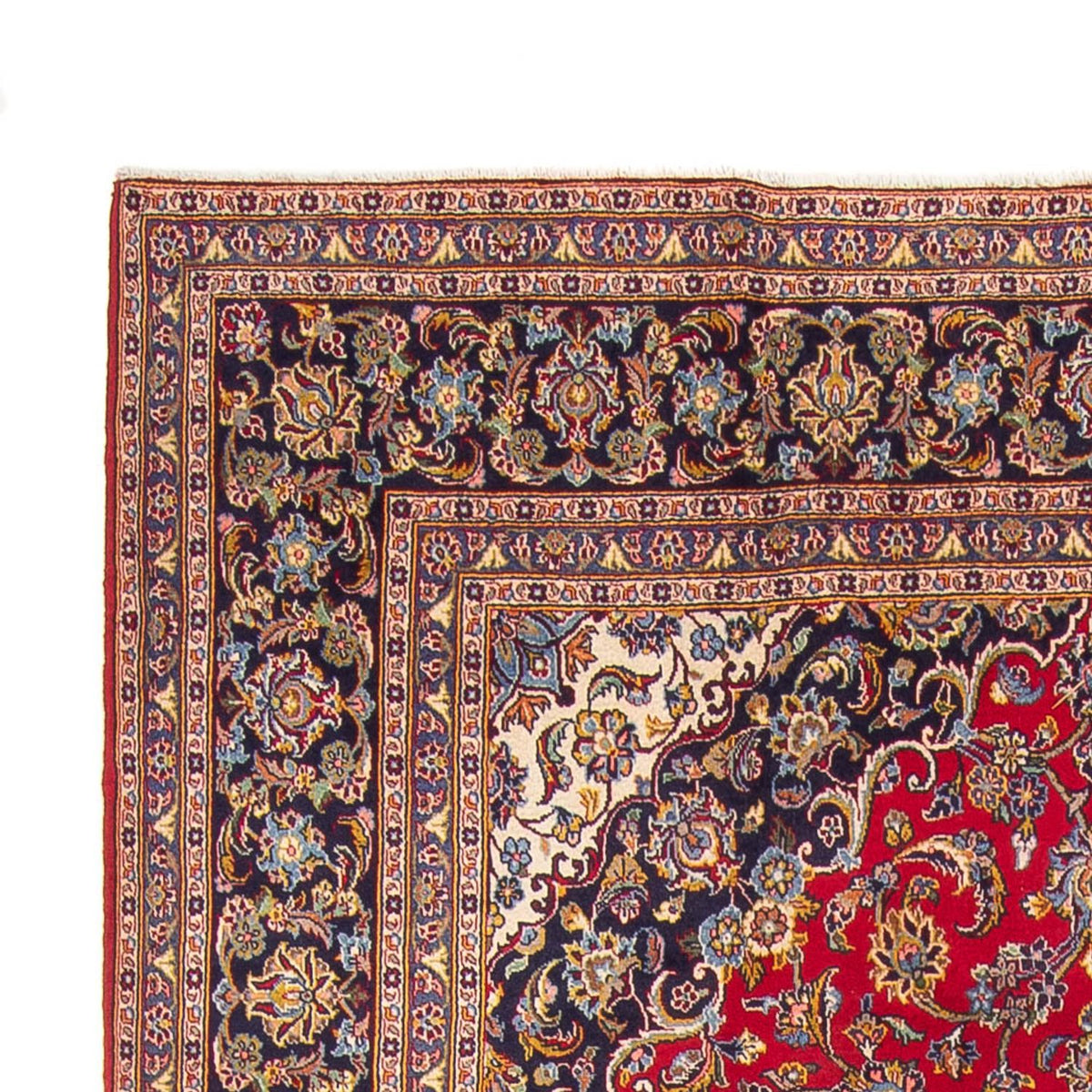 Tapis persan - Keshan - 326 x 209 cm - rouge