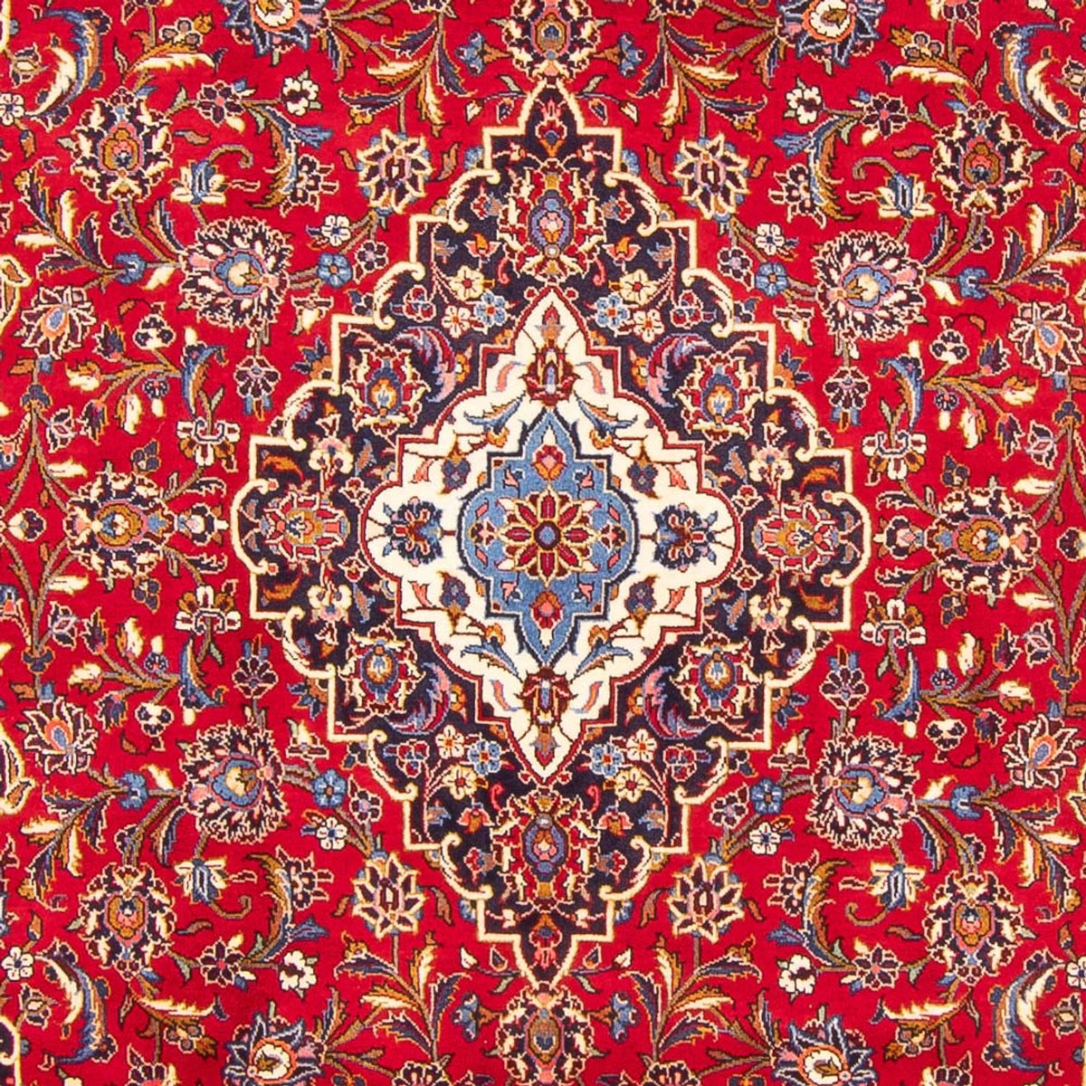 Tapis persan - Keshan - 340 x 220 cm - rouge