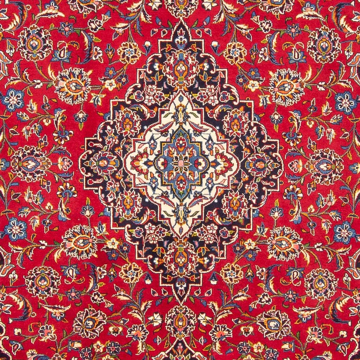 Tapis persan - Keshan - 337 x 246 cm - rouge