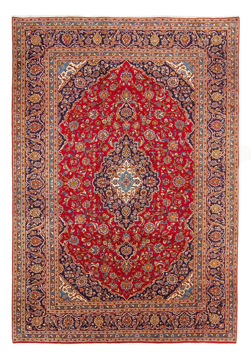 Tapis persan - Keshan - 343 x 242 cm - rouge
