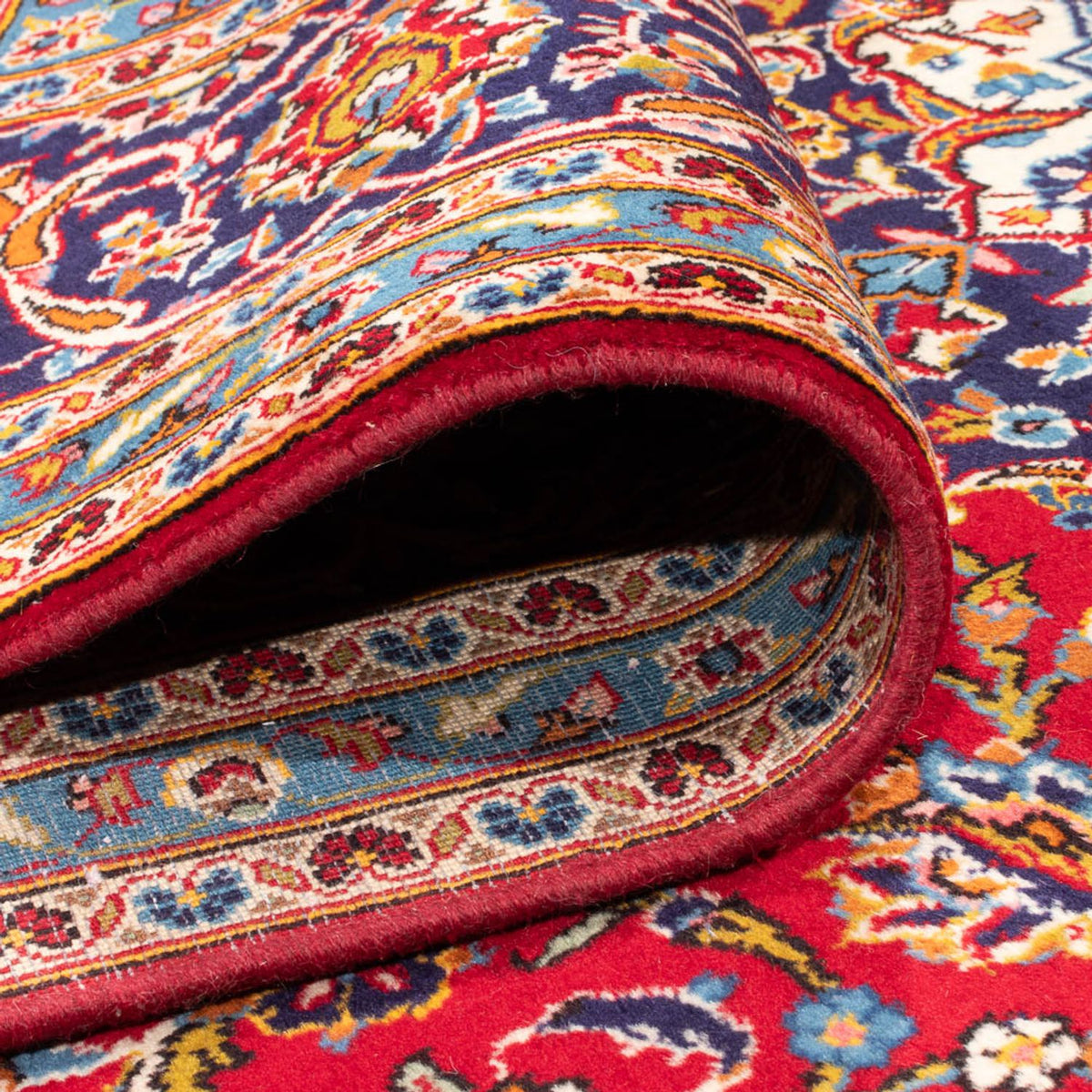 Tapis persan - Keshan - 343 x 242 cm - rouge