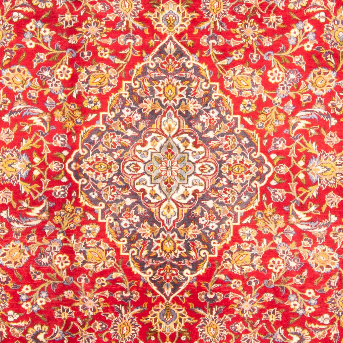 Tapis persan - Keshan - 344 x 243 cm - rouge