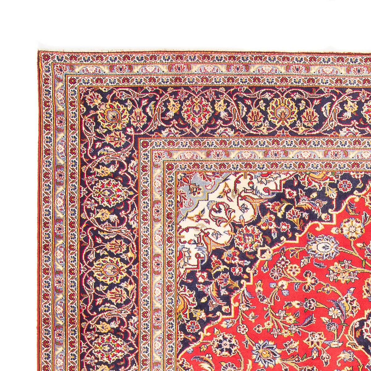 Tapis persan - Keshan - 345 x 244 cm - rouge