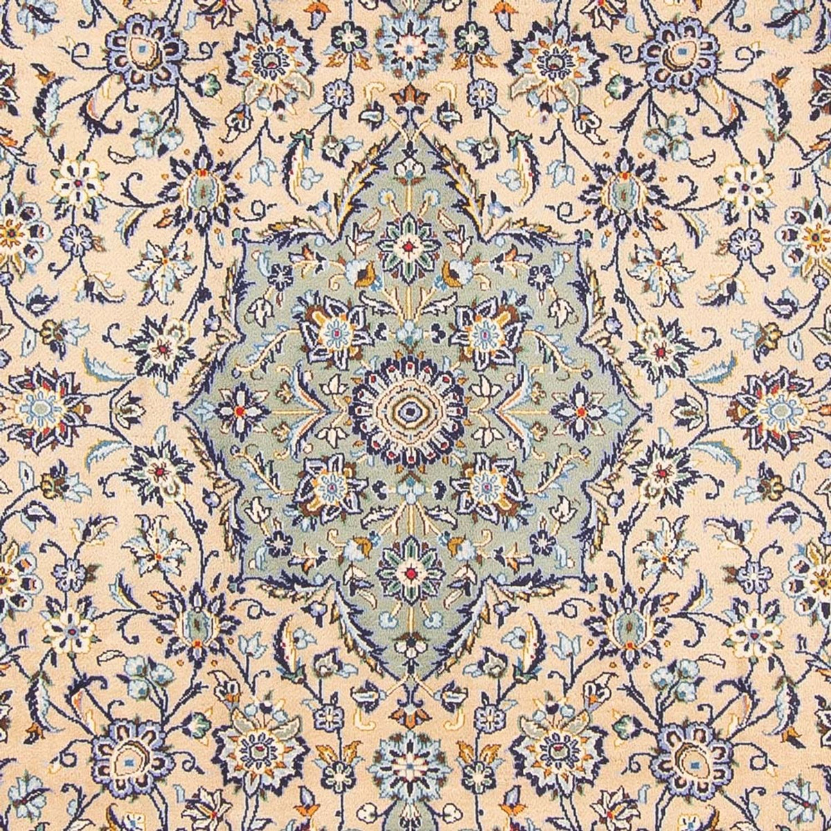 Tapis persan - Keshan - 344 x 245 cm - taupe