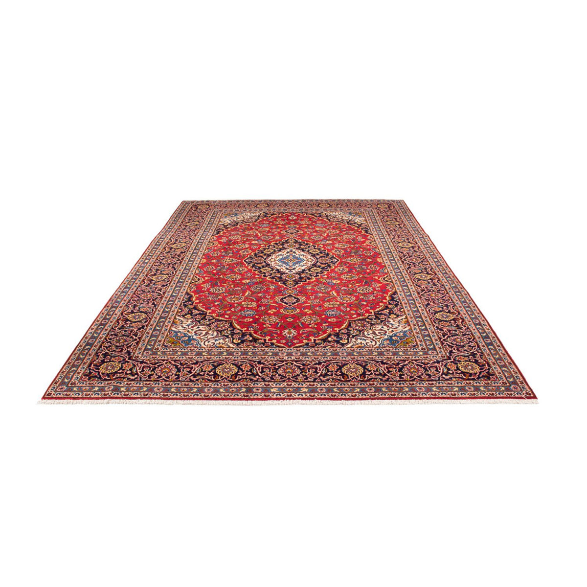 Tapis persan - Keshan - 343 x 247 cm - rouge