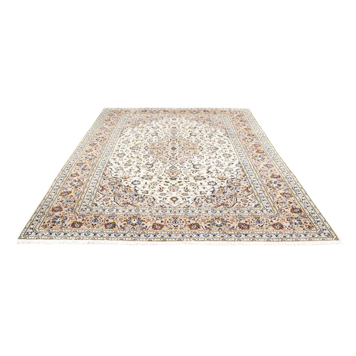 Tapis persan - Keshan - 347 x 244 cm - crème