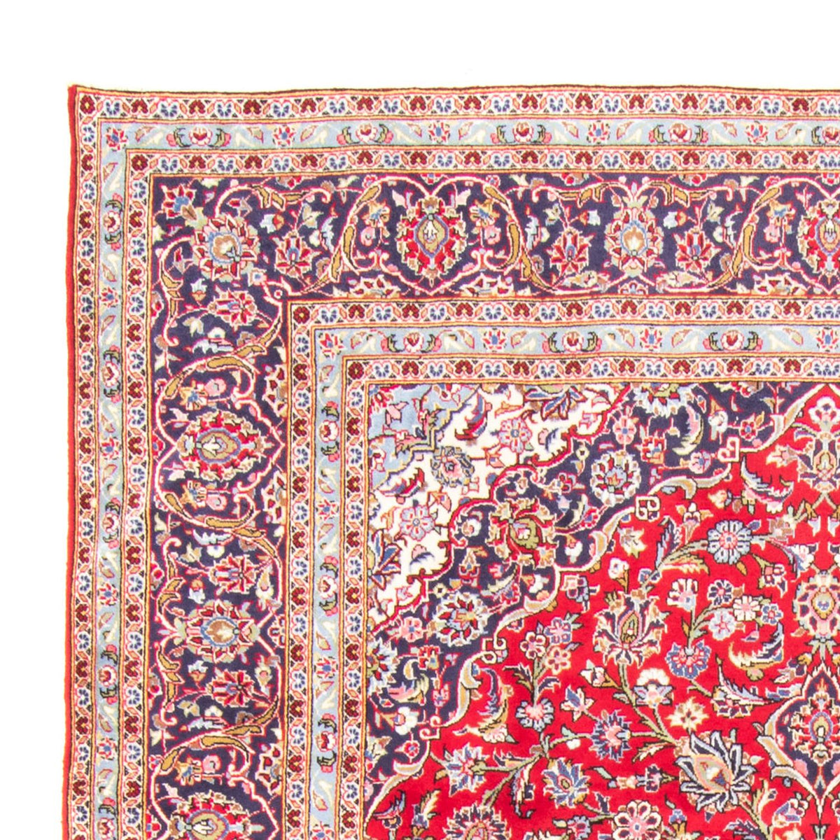 Tapis persan - Keshan - 349 x 243 cm - rouge