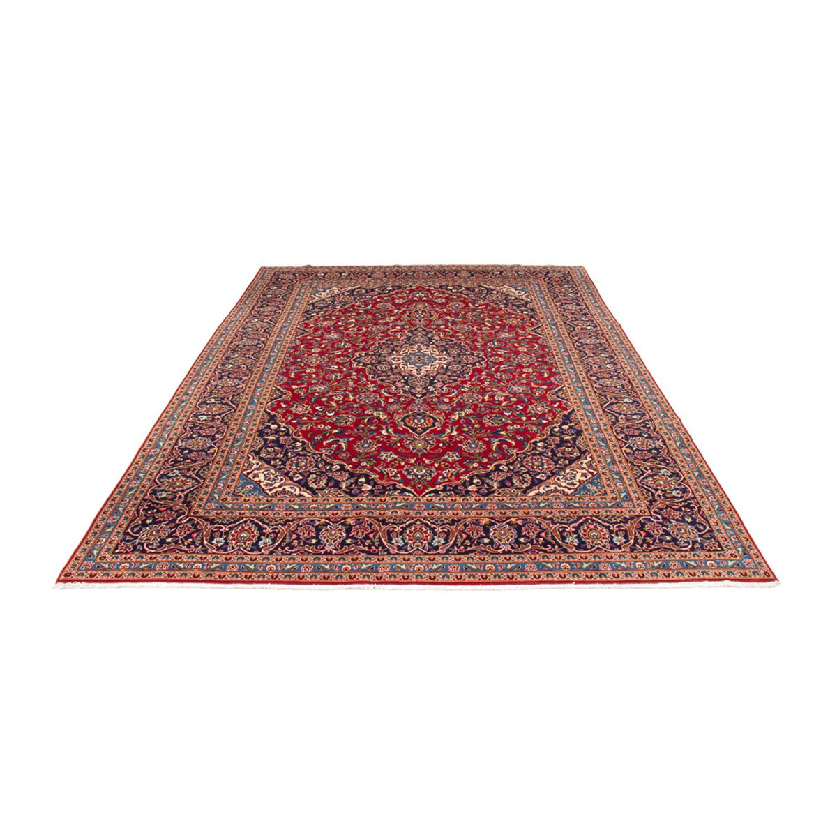 Tapis persan - Keshan - 348 x 247 cm - rouge