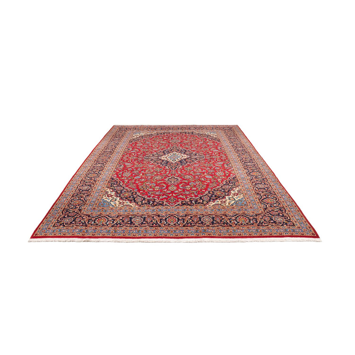 Tapis persan - Keshan - 350 x 250 cm - rouge