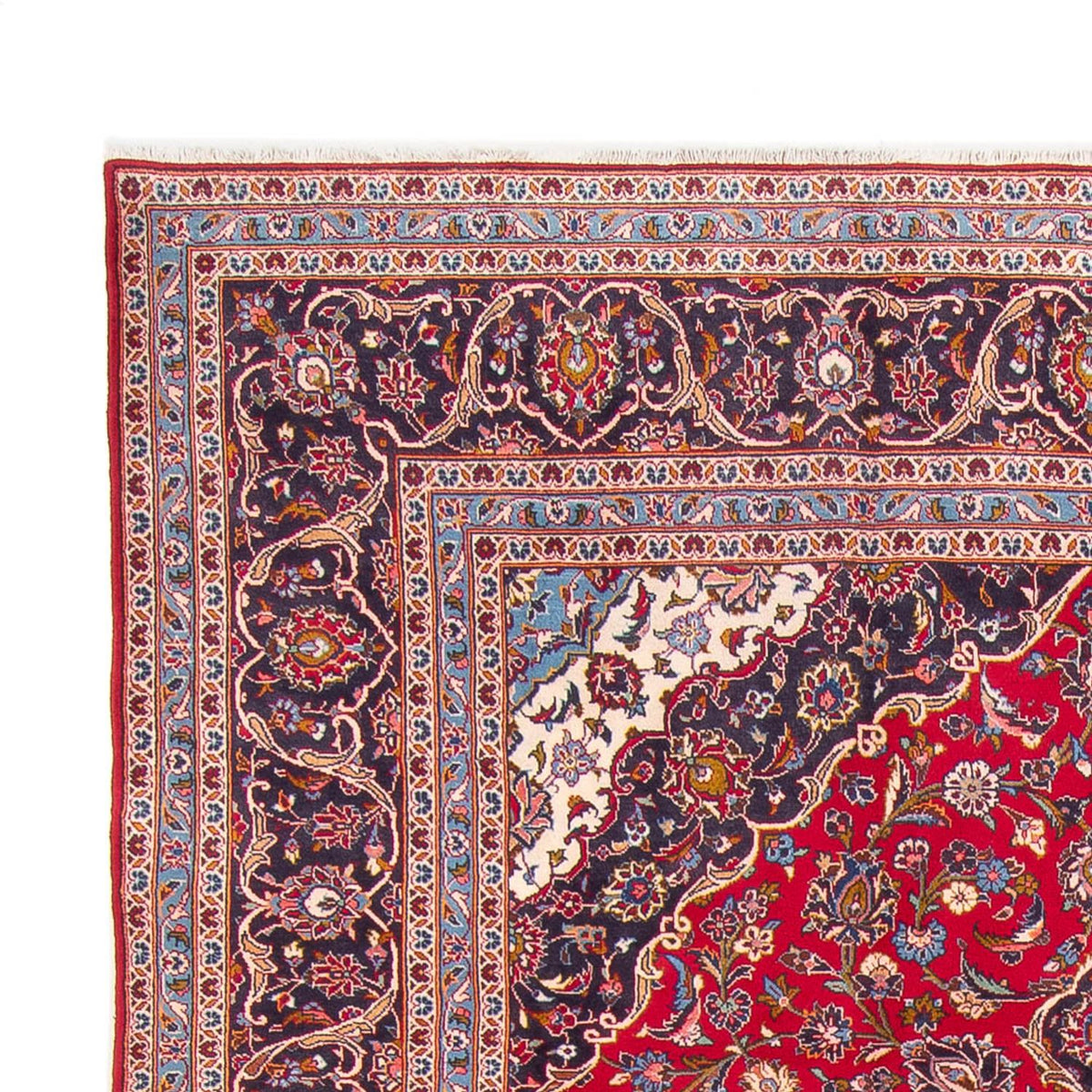 Tapis persan - Keshan - 359 x 244 cm - rouge