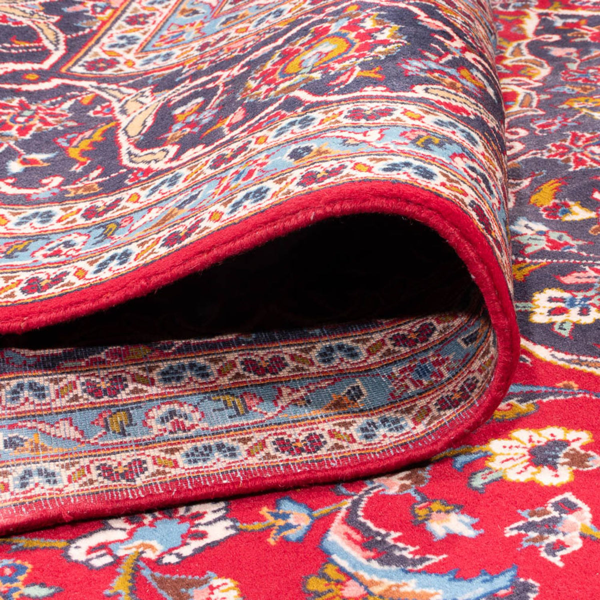 Tapis persan - Keshan - 359 x 244 cm - rouge