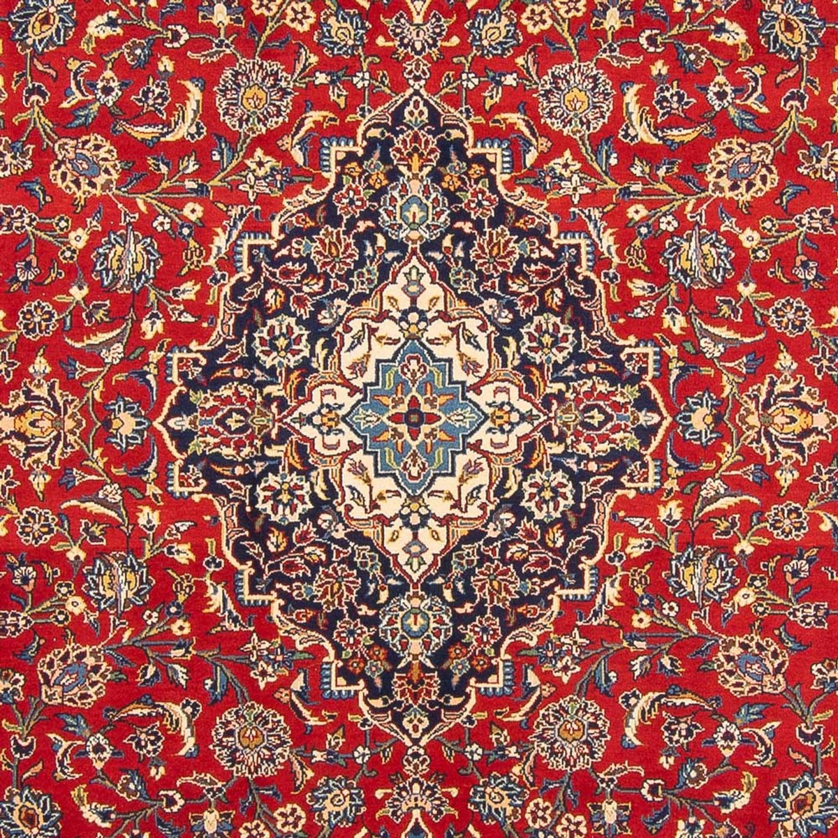 Tapis persan - Keshan - 353 x 250 cm - rouge