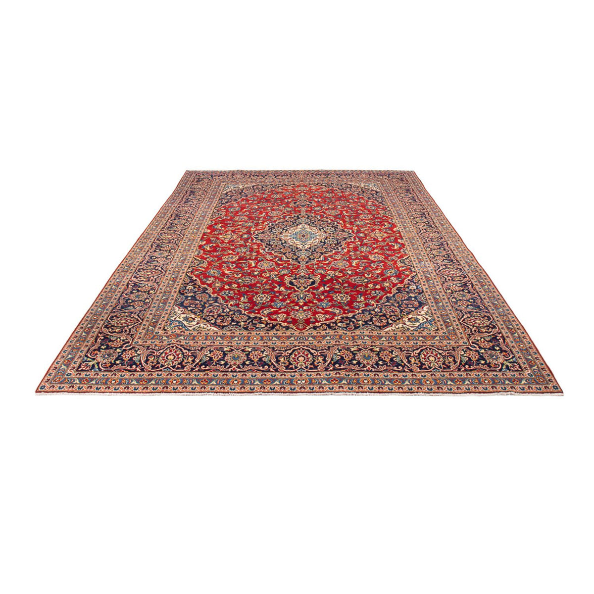 Tapis persan - Keshan - 353 x 250 cm - rouge