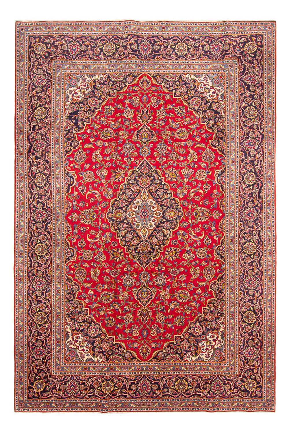 Tapis persan - Keshan - 365 x 244 cm - rouge
