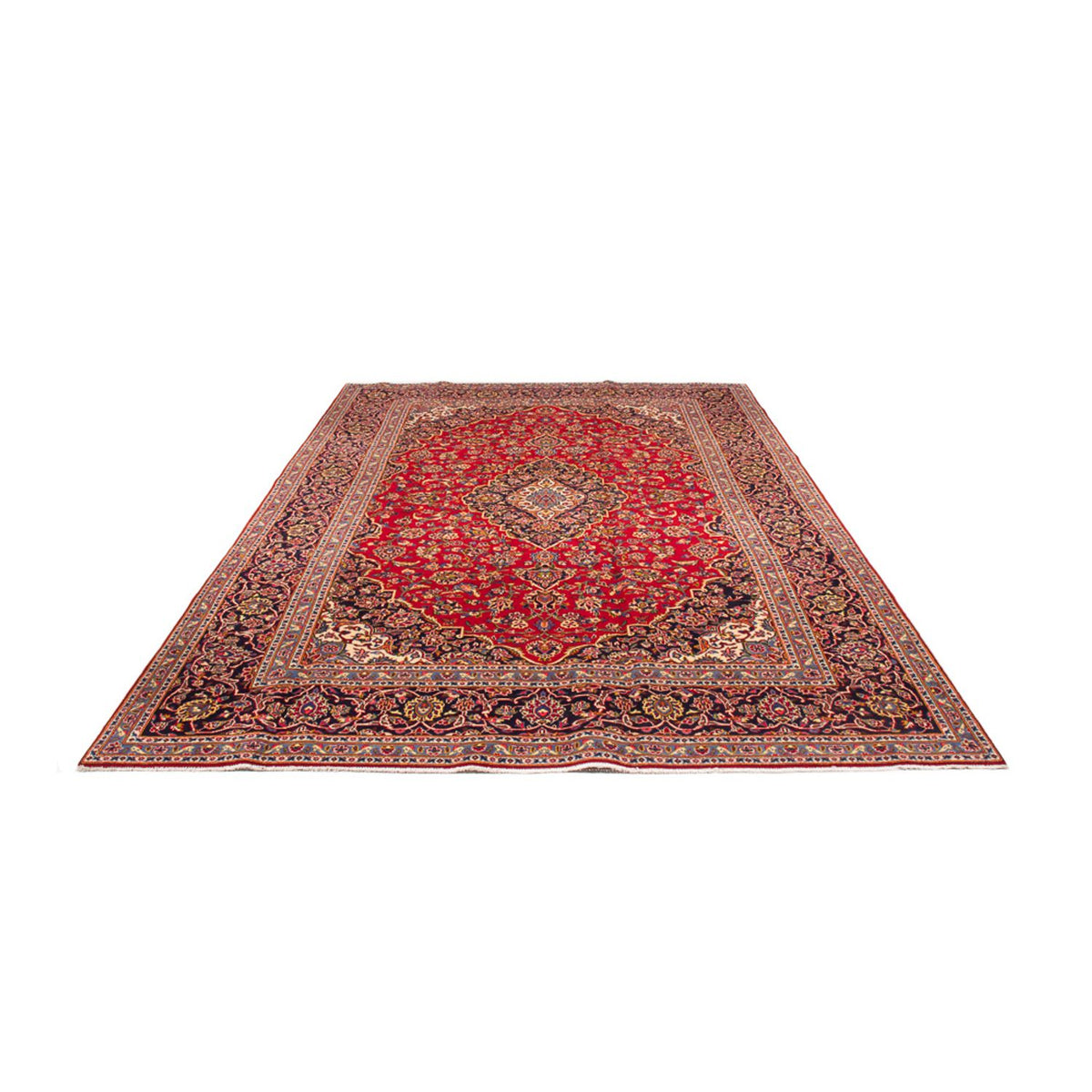 Tapis persan - Keshan - 365 x 244 cm - rouge