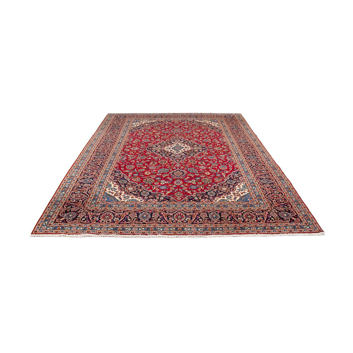 Tapis persan - Keshan - 360 x 248 cm - rouge