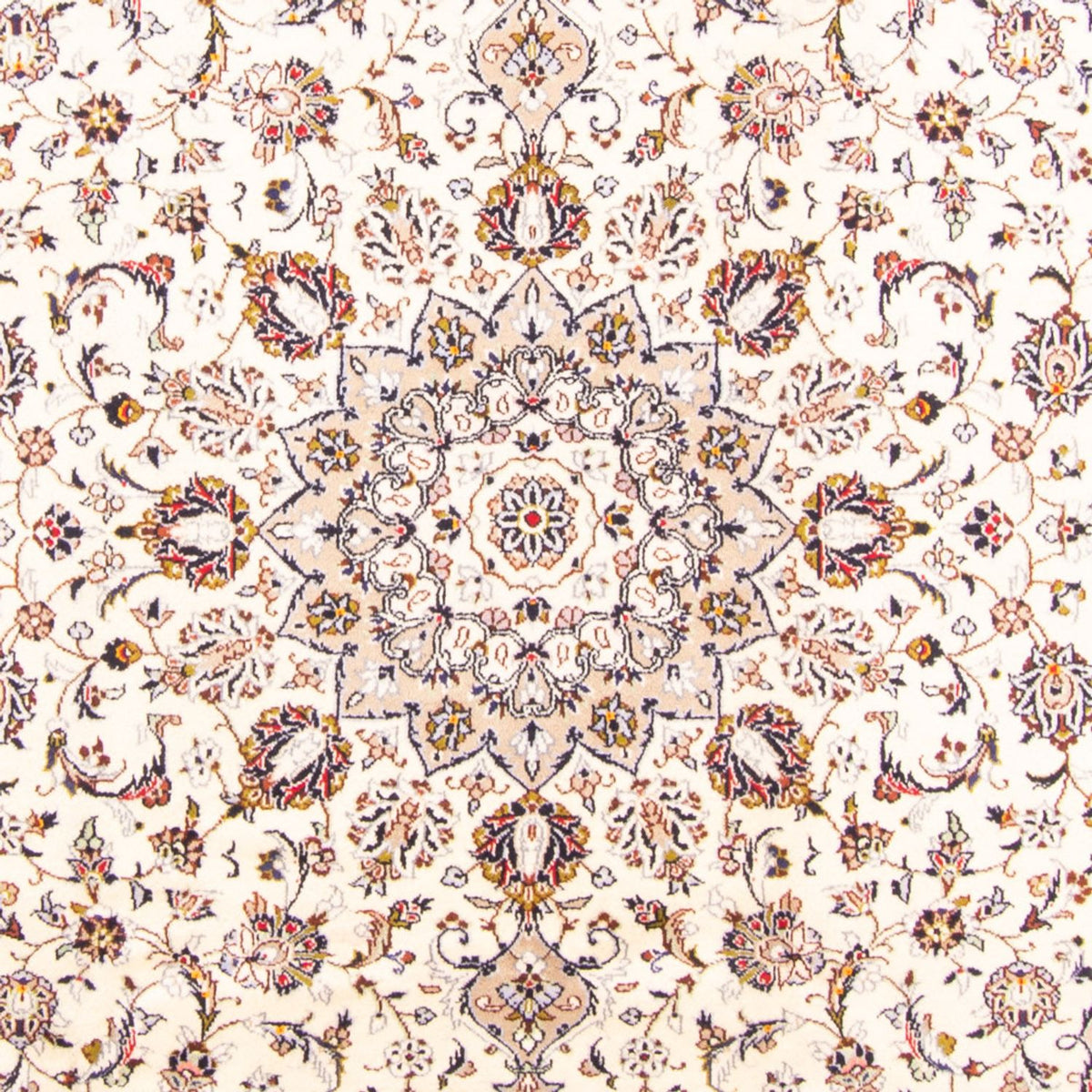 Tapis persan - Keshan - 356 x 251 cm - crème