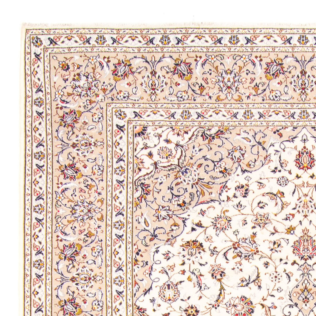 Tapis persan - Keshan - 356 x 251 cm - crème