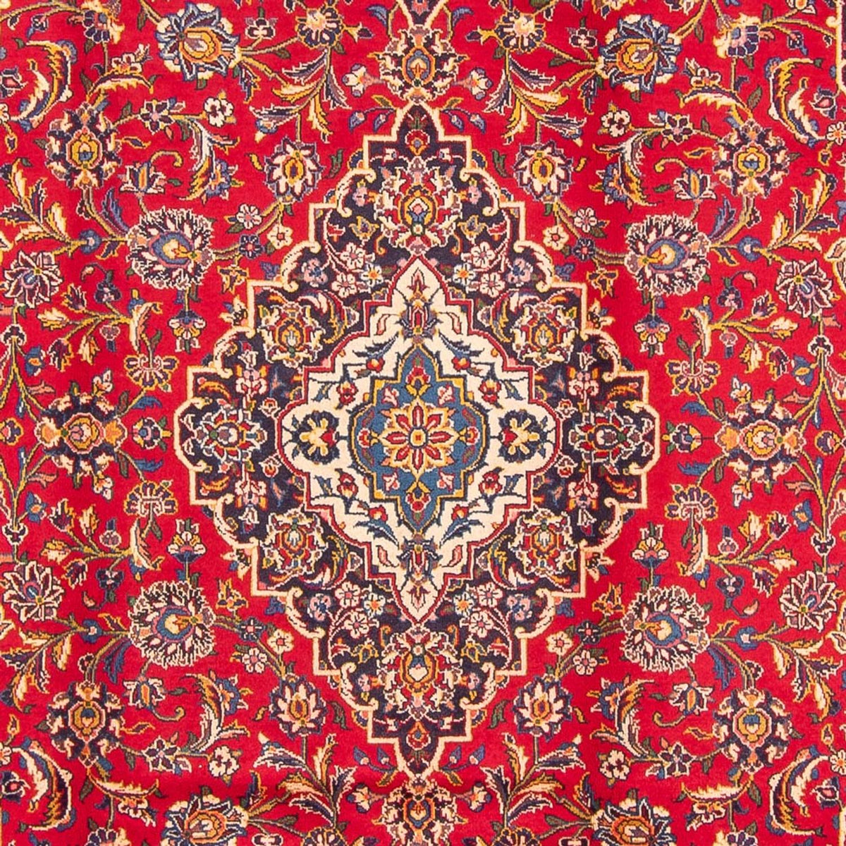 Tapis persan - Keshan - 372 x 248 cm - rouge