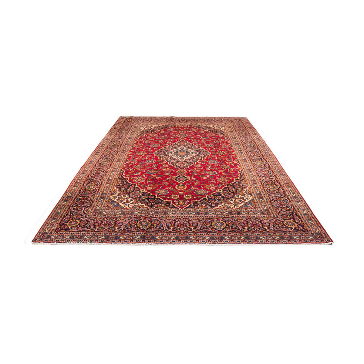 Tapis persan - Keshan - 372 x 248 cm - rouge