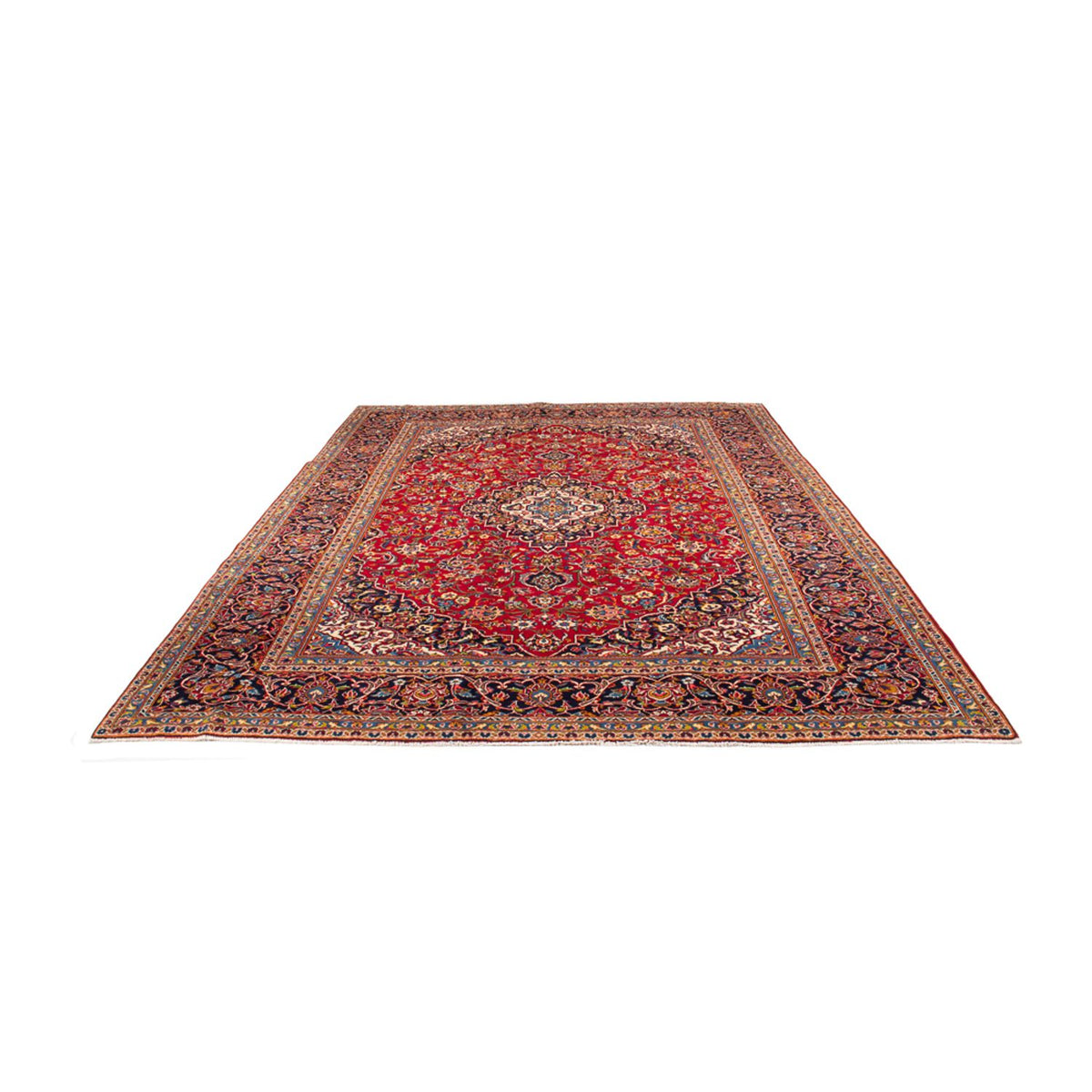 Tapis persan - Keshan - 350 x 264 cm - rouge