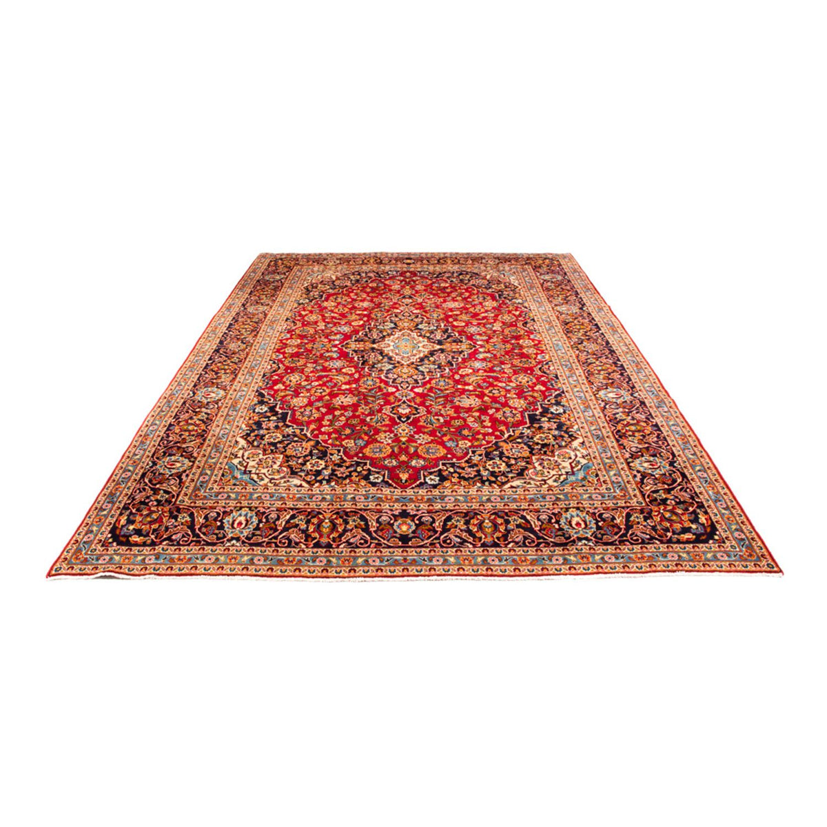 Tapis persan - Keshan - 380 x 248 cm - rouge