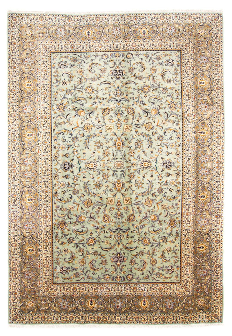 Tapis persan - Keshan - 356 x 265 cm - beige
