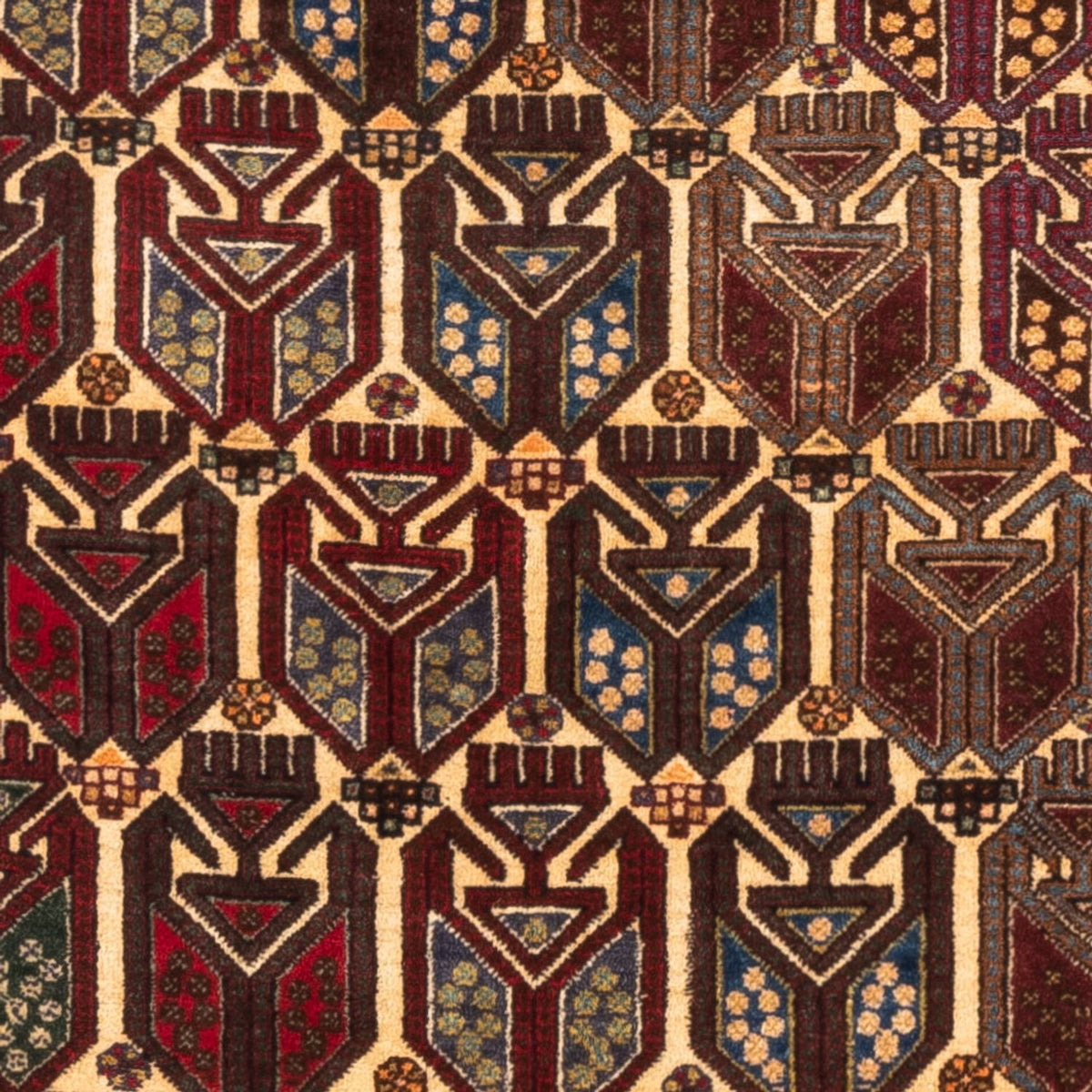 Tapis persan - Nomadic - 165 x 75 cm - multicolore