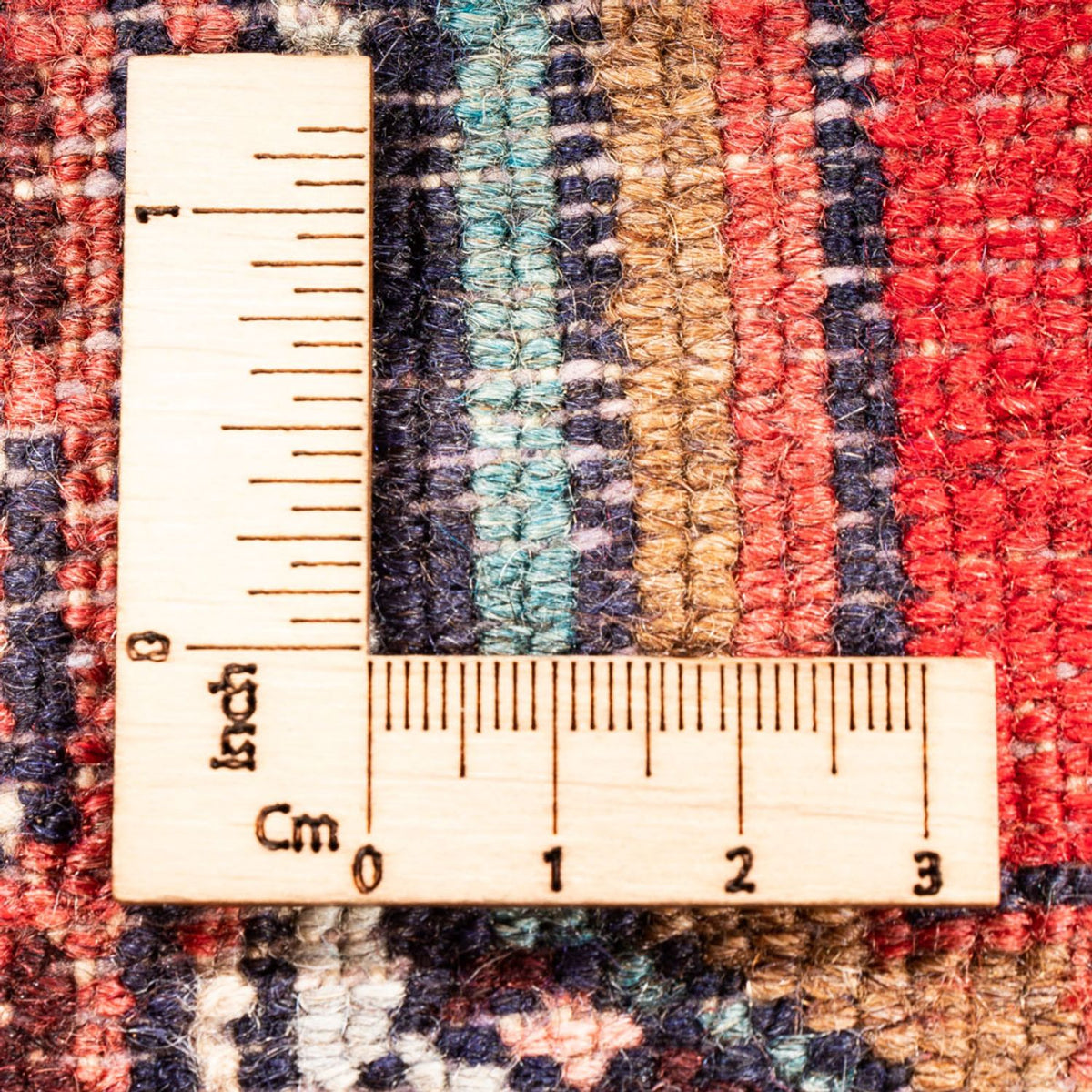 Tapis de couloir Tapis persan - Nomadic - 185 x 75 cm - rouge