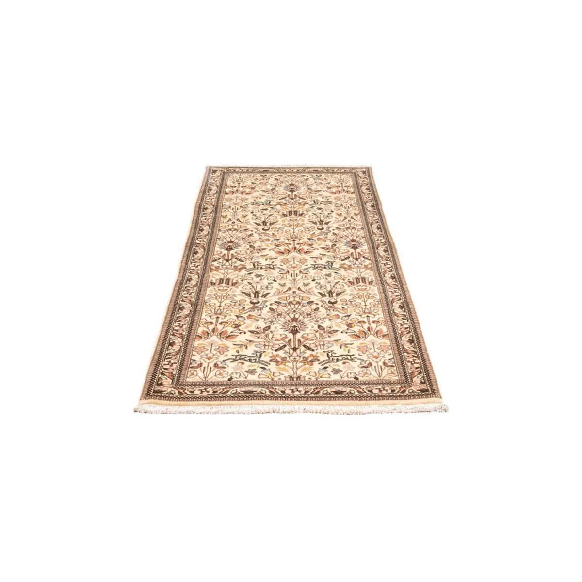 Tapis de couloir Tapis persan - Classique - 202 x 80 cm - crème
