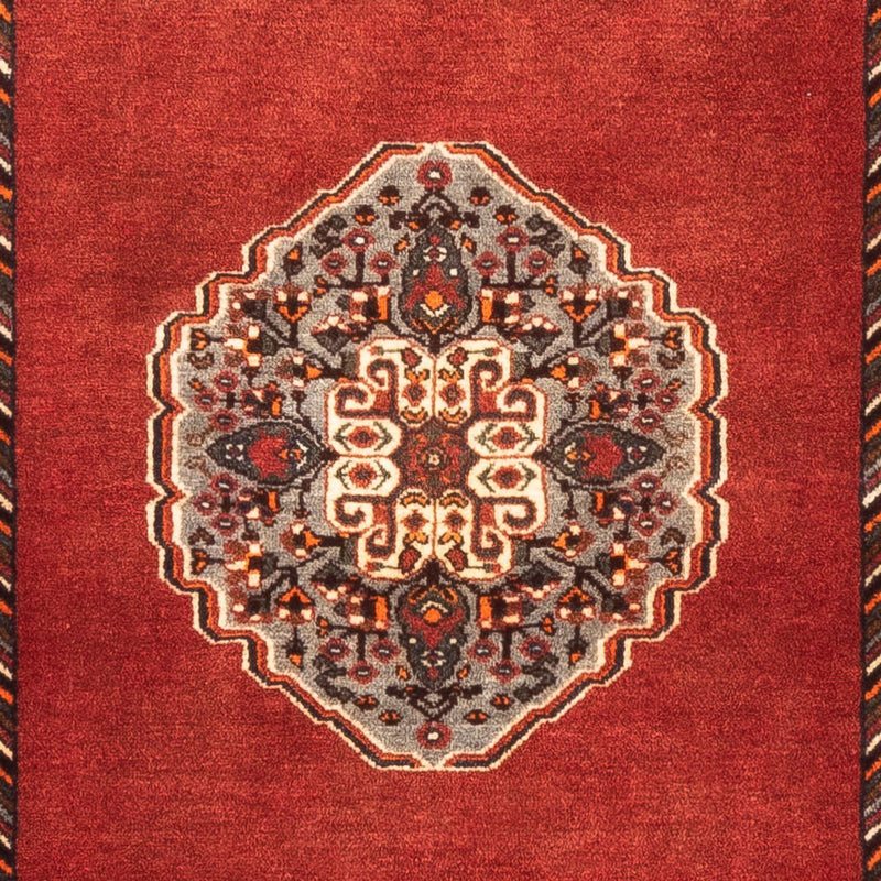 Tapis de couloir Tapis persan - Nomadic - 207 x 84 cm - rouge