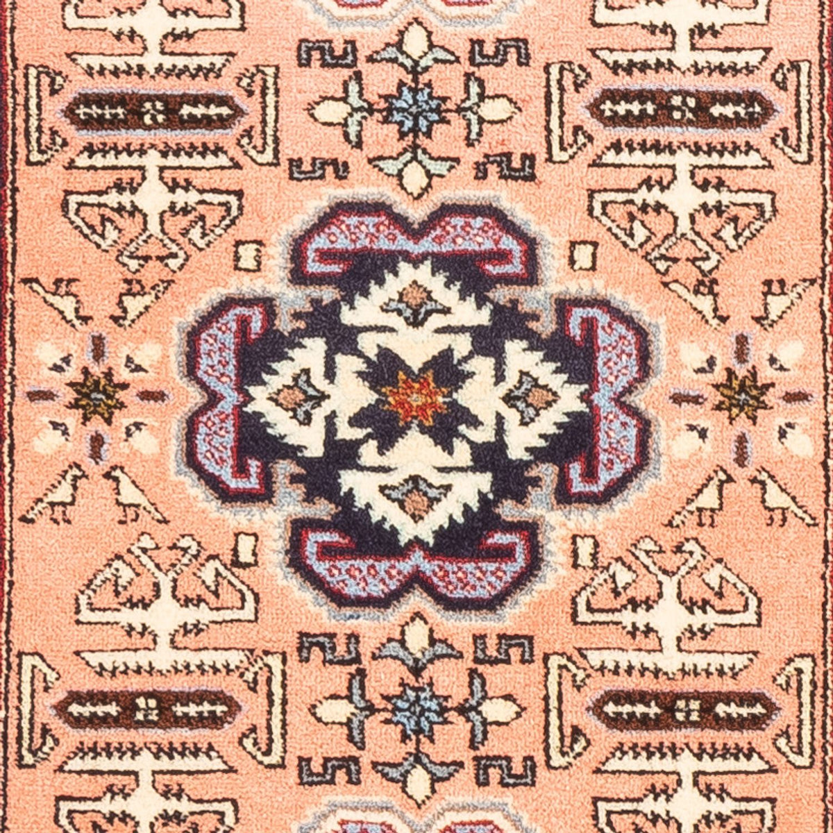 Tapis de couloir Tapis persan - Nomadic - 185 x 64 cm - saumon