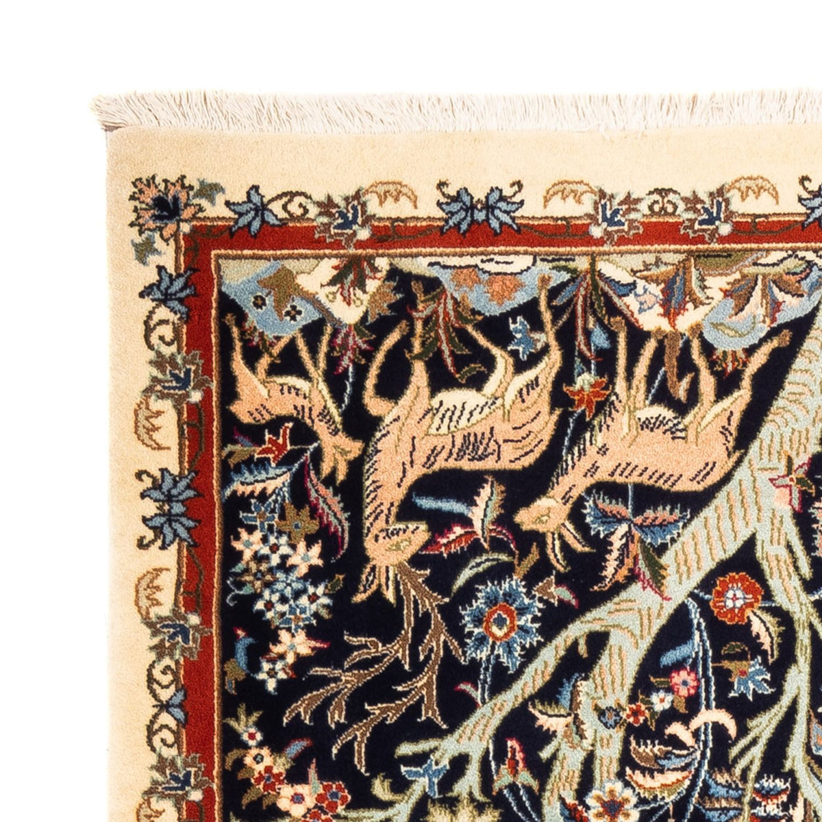 Tapis de couloir Tapis persan - Classique - 188 x 90 cm - bleu foncé