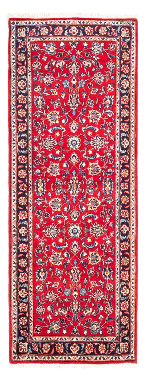 Tapis de couloir Tapis persan - Keshan - 190 x 72 cm - rouge