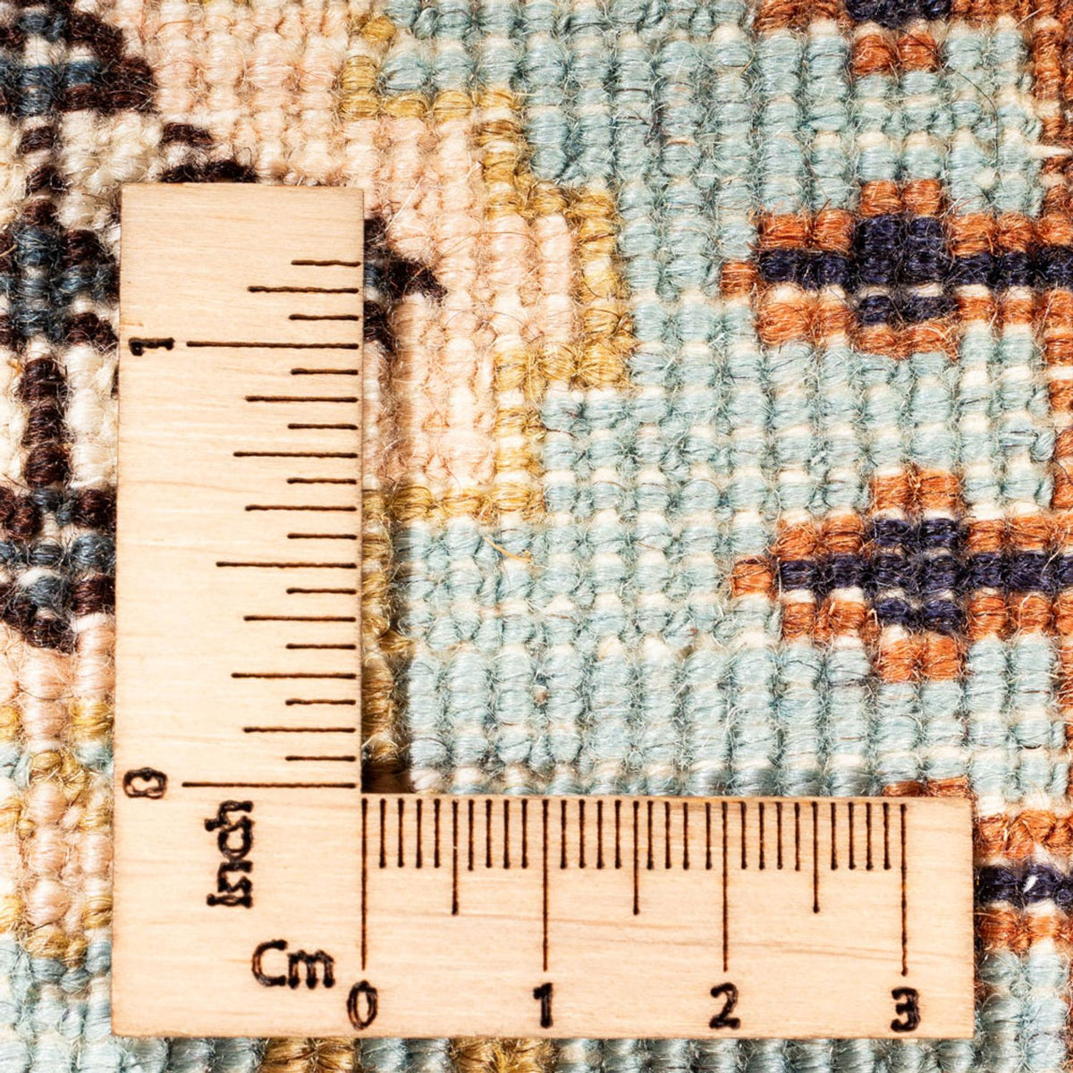 Tapis de couloir Tapis persan - Nomadic - 188 x 66 cm - vert clair