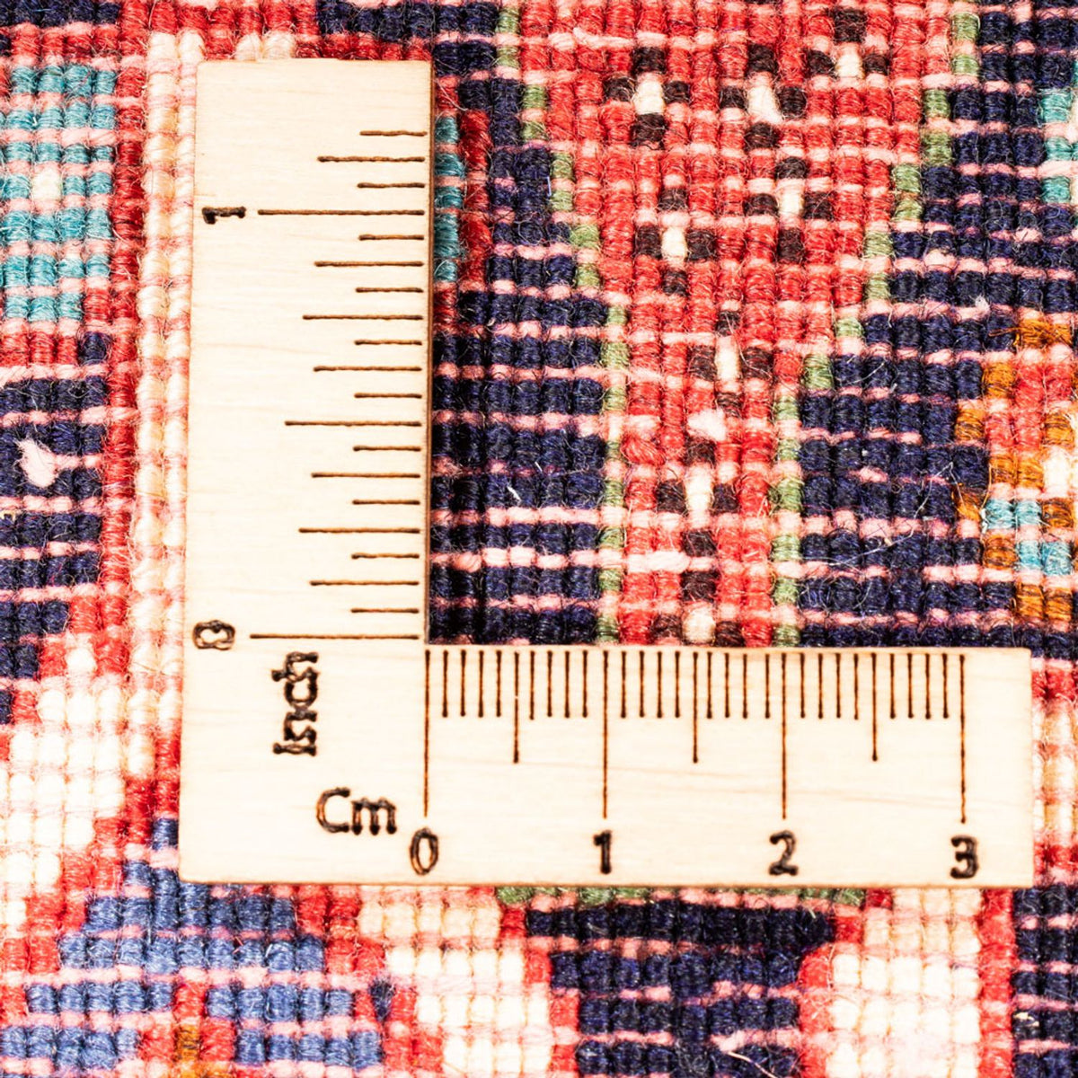 Tapis de couloir Tapis persan - Nomadic - 200 x 84 cm - rouge