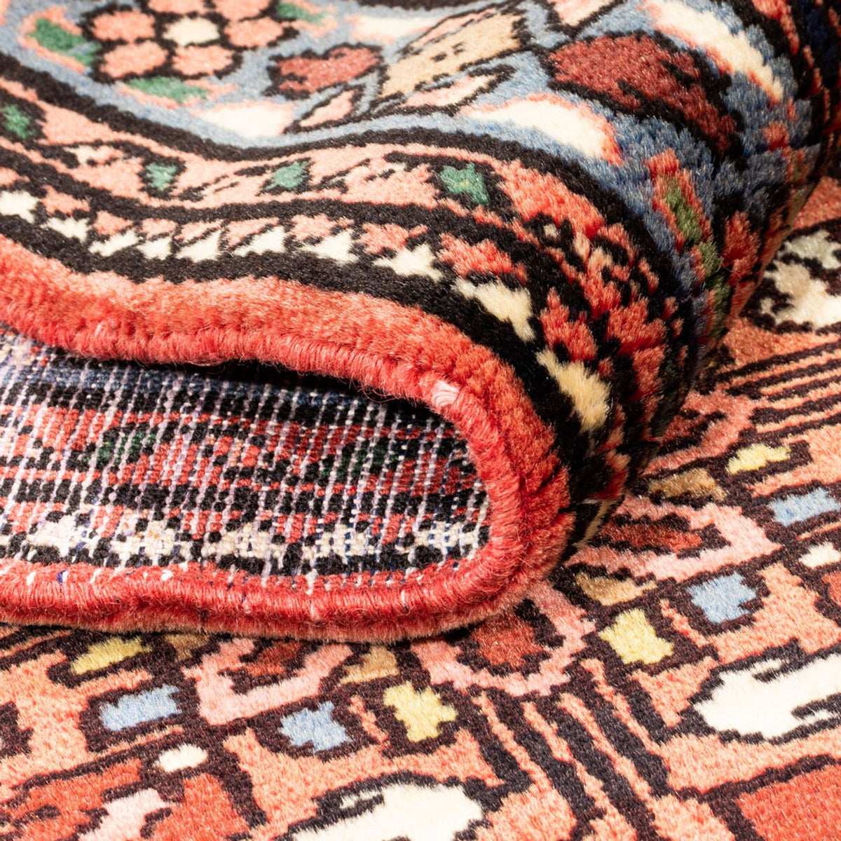 Tapis de couloir Tapis persan - Nomadic - 210 x 83 cm - multicolore