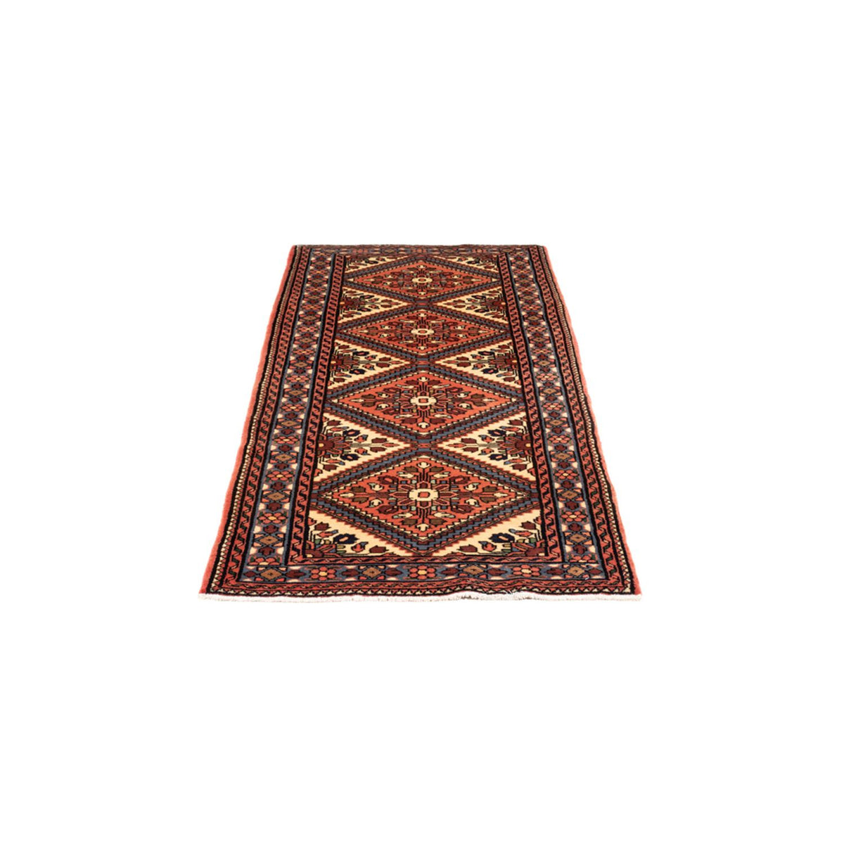 Tapis de couloir Tapis persan - Nomadic - 210 x 83 cm - multicolore