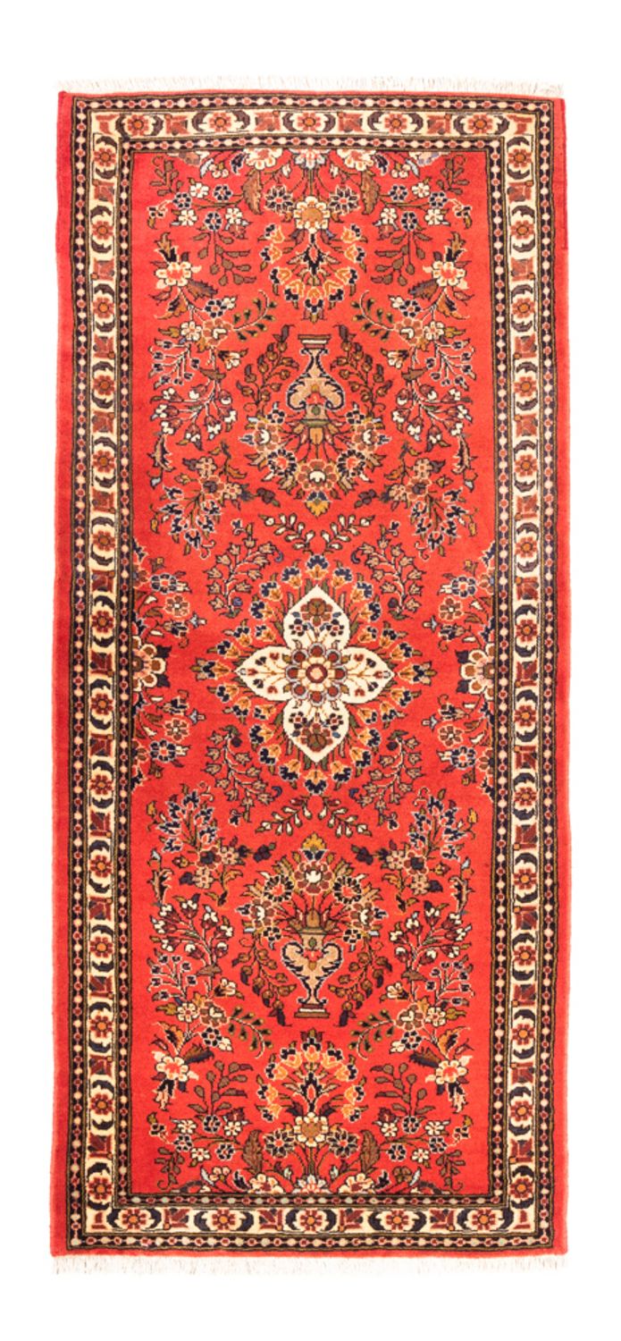 Tapis de couloir Tapis persan - Nomadic - 186 x 82 cm - saumon